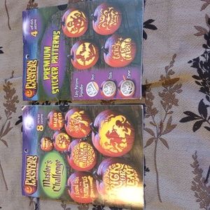 😍 3/$12 Pumpkin Masters Carving Books